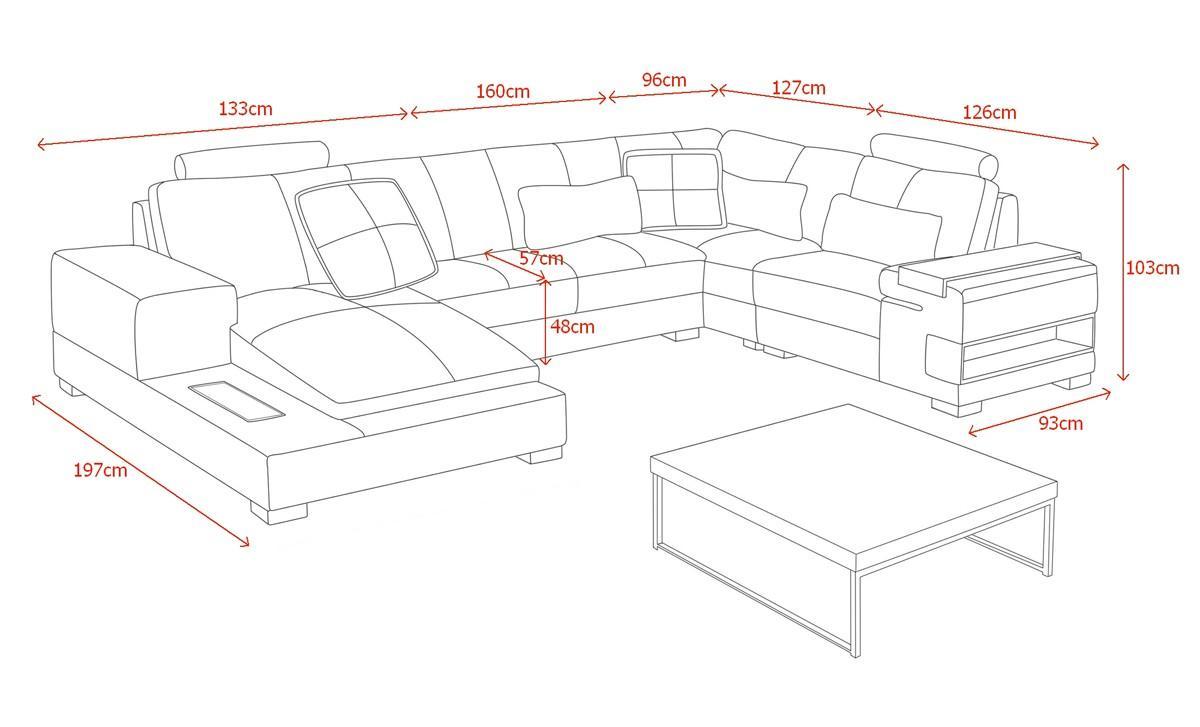 

    
VGYIT285-3 VIG Furniture Sectional Sofa
