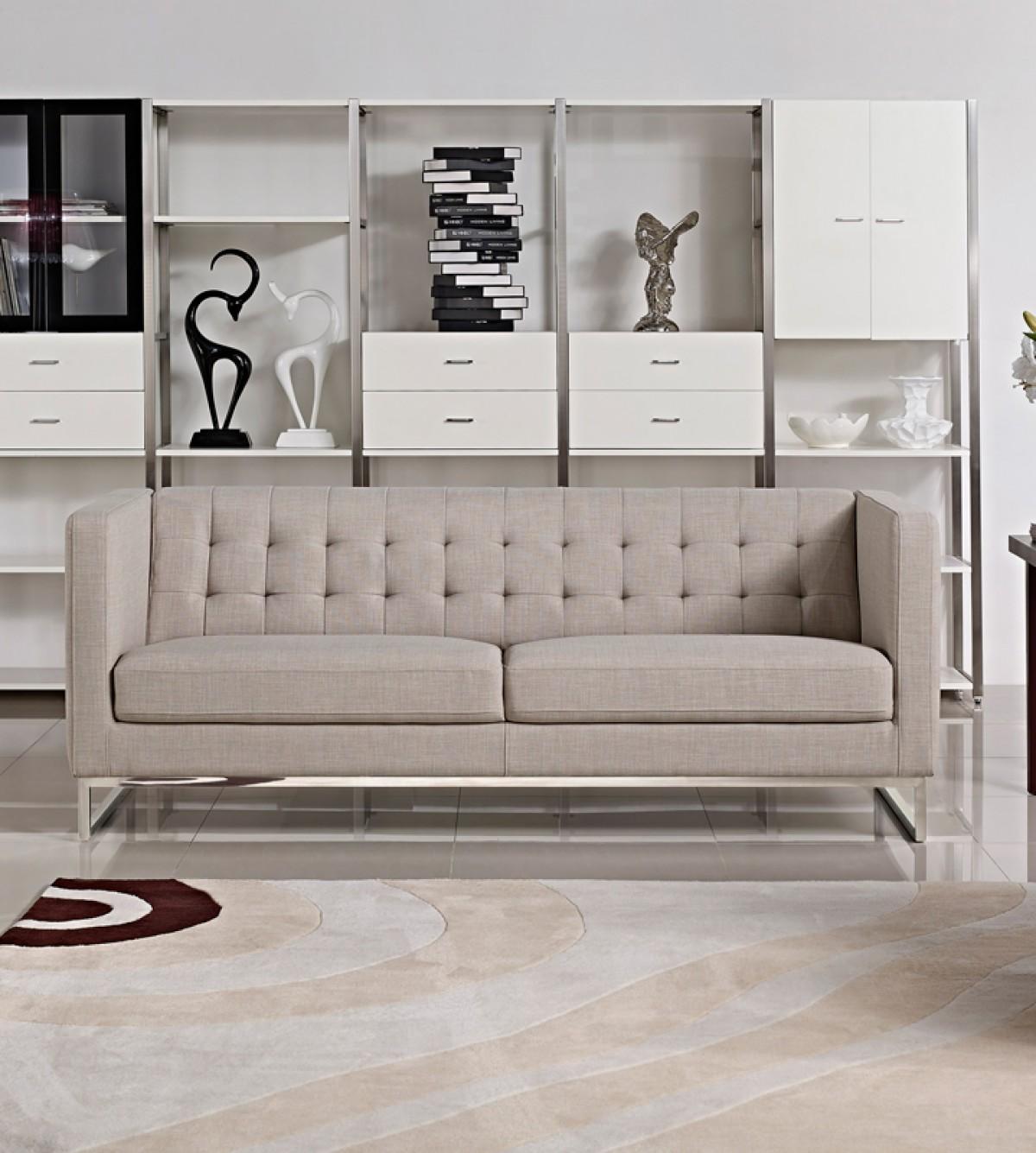 

    
Grey Fabric Tufted Sofa Contemporary VIG Divani Casa Dominic Modern
