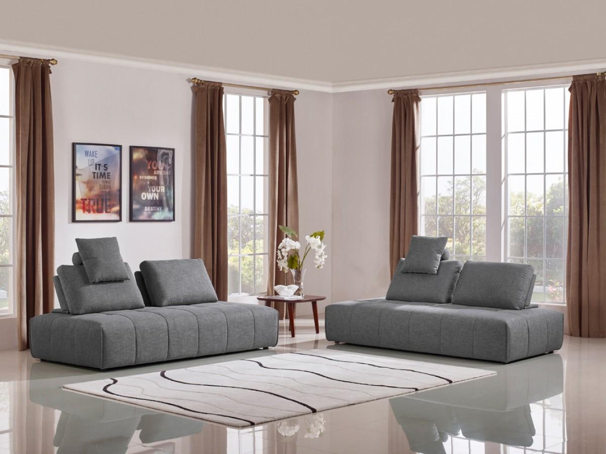 

    
VGMB-1765-GRY VIG Furniture Sectional Sofa

