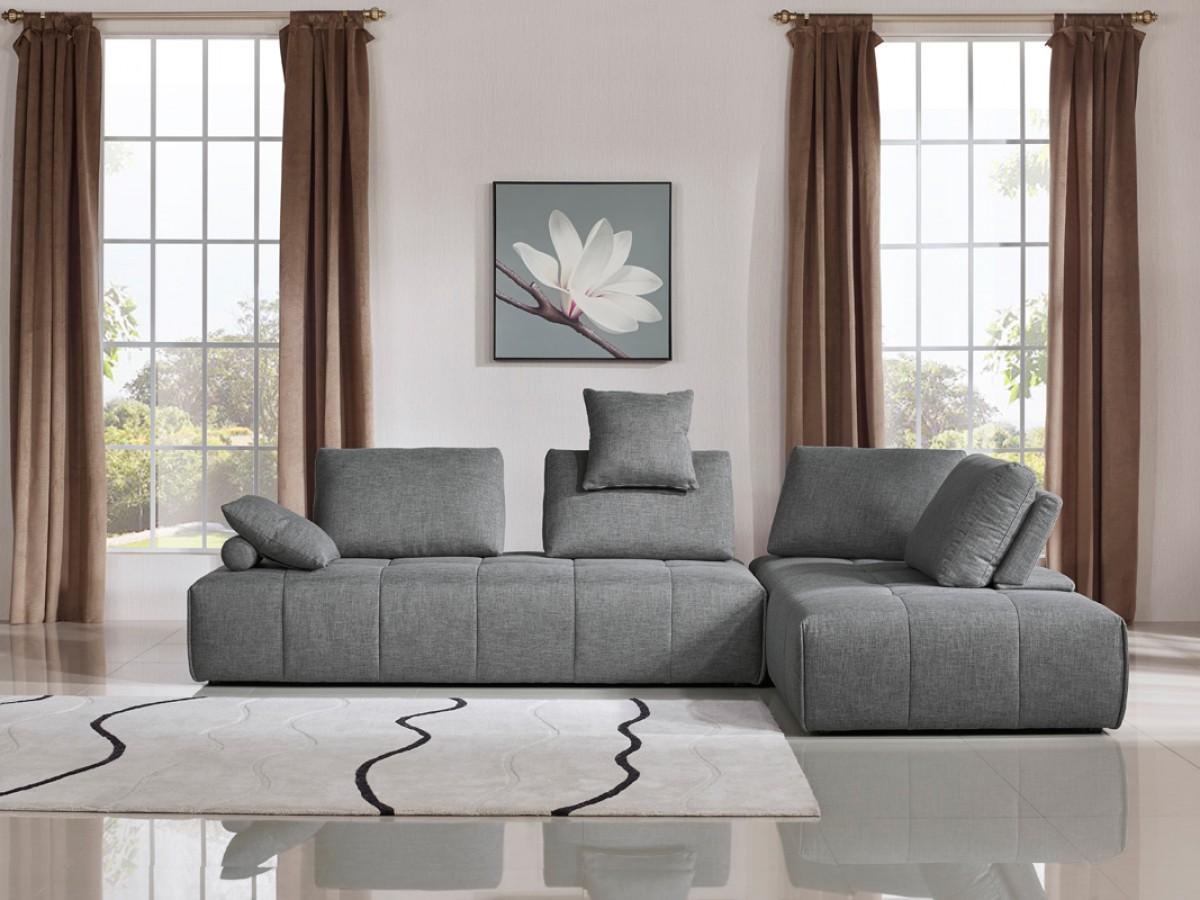 

                    
VIG Furniture Divani Casa Edgar Sectional Sofa Light Gray Fabric Purchase 

