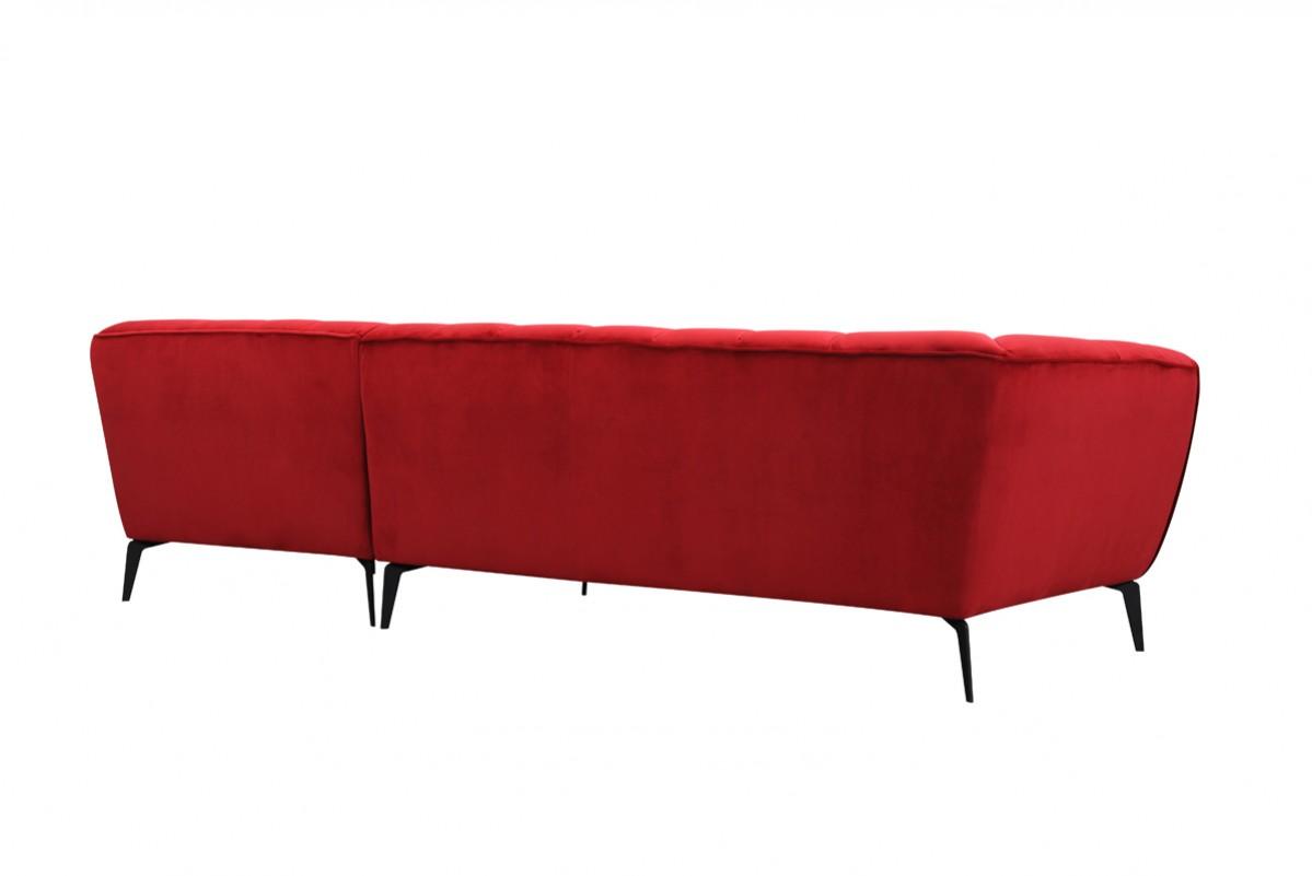 

    
VGVI31806-RED VIG Furniture Sectional Sofa
