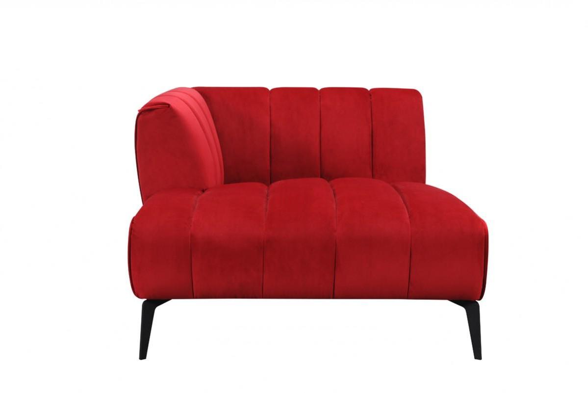 

    
 Order  Red Fabric Sectional Sofa VIG Divani Casa Morton Modern LEFT HAND CHASE 14455
