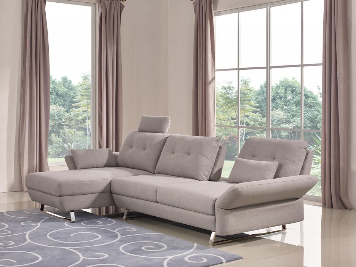 

    
VIG Furniture Divani Casa Payne Sectional Sofa Gray VGMB-1720-GRY
