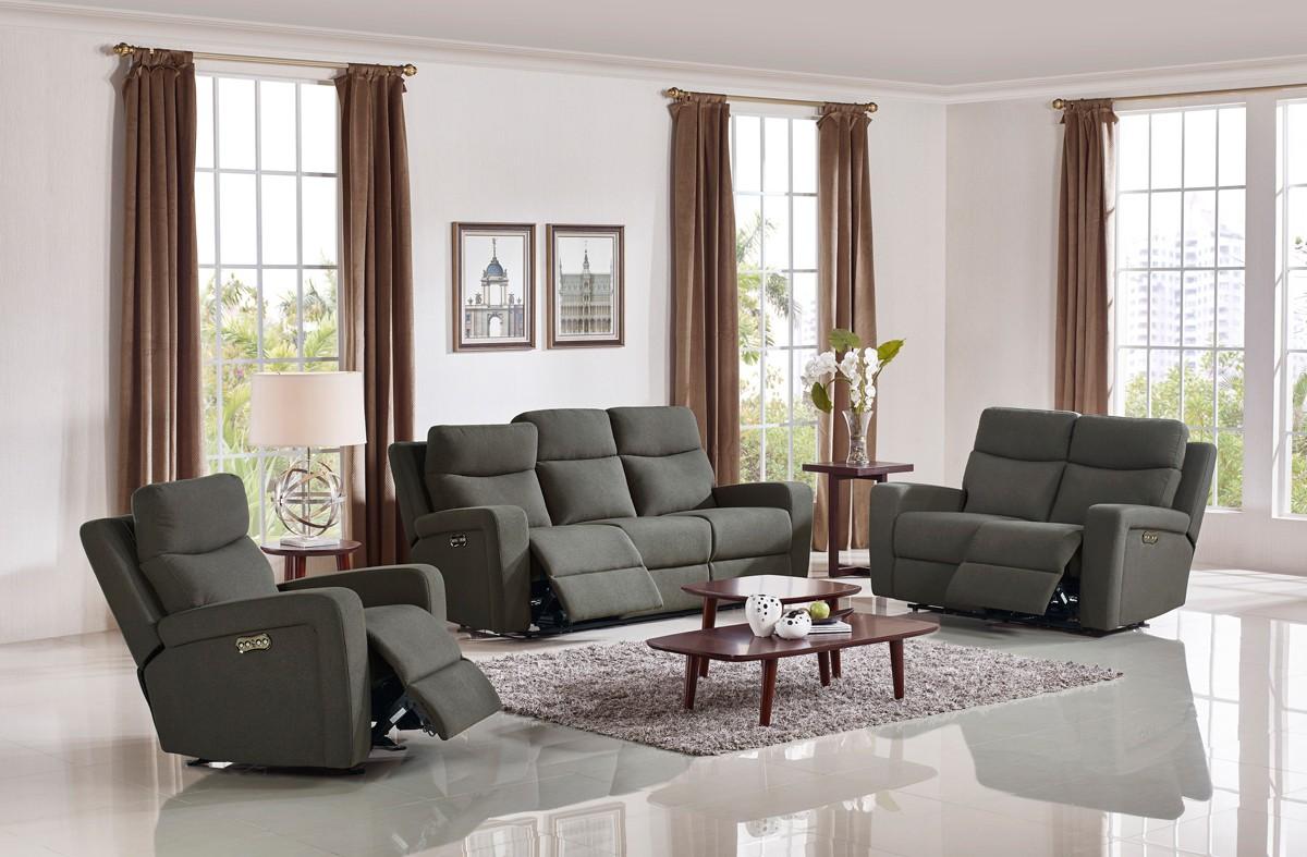 

    
Grey Fabric Recliners Sofa Set 3Pcs VIG Divani Casa Shaw Modern Contemporary
