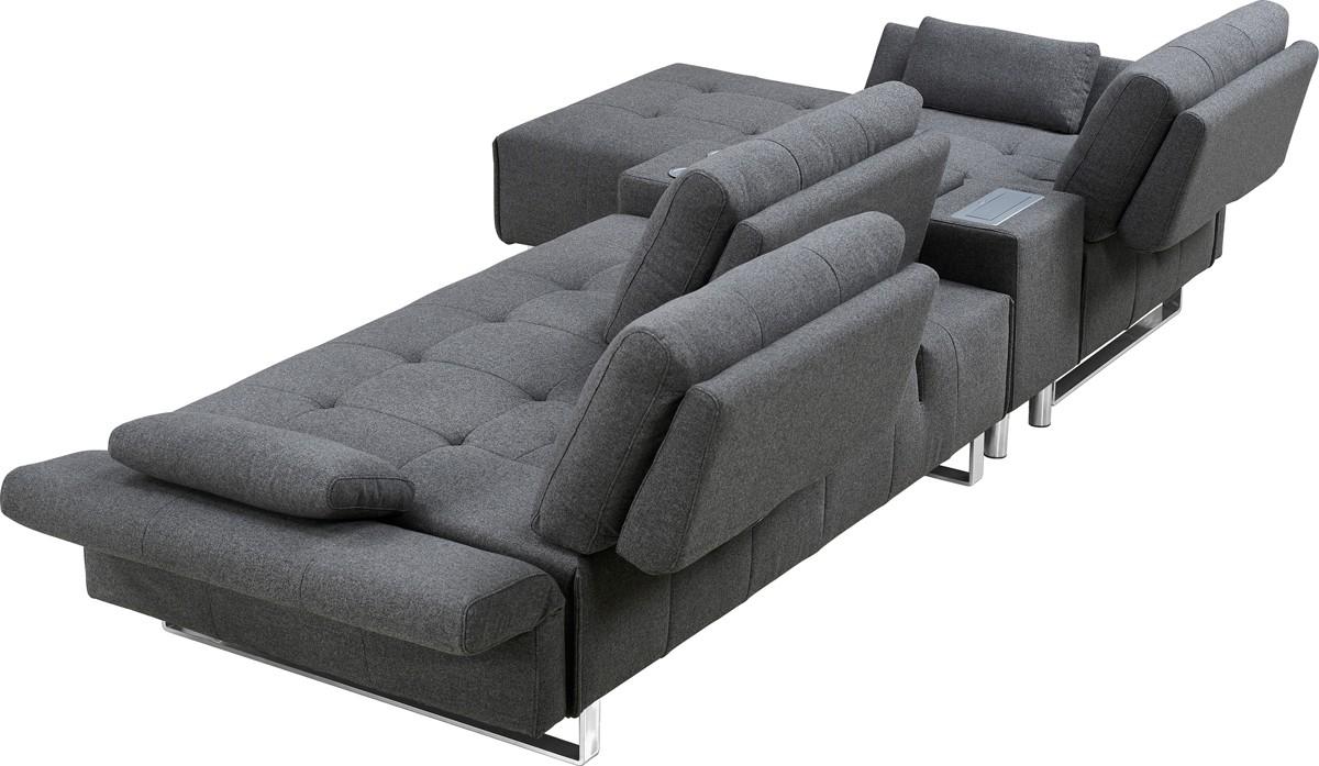 

    
VGMB-1761-GRY VIG Furniture Sectional Sofa
