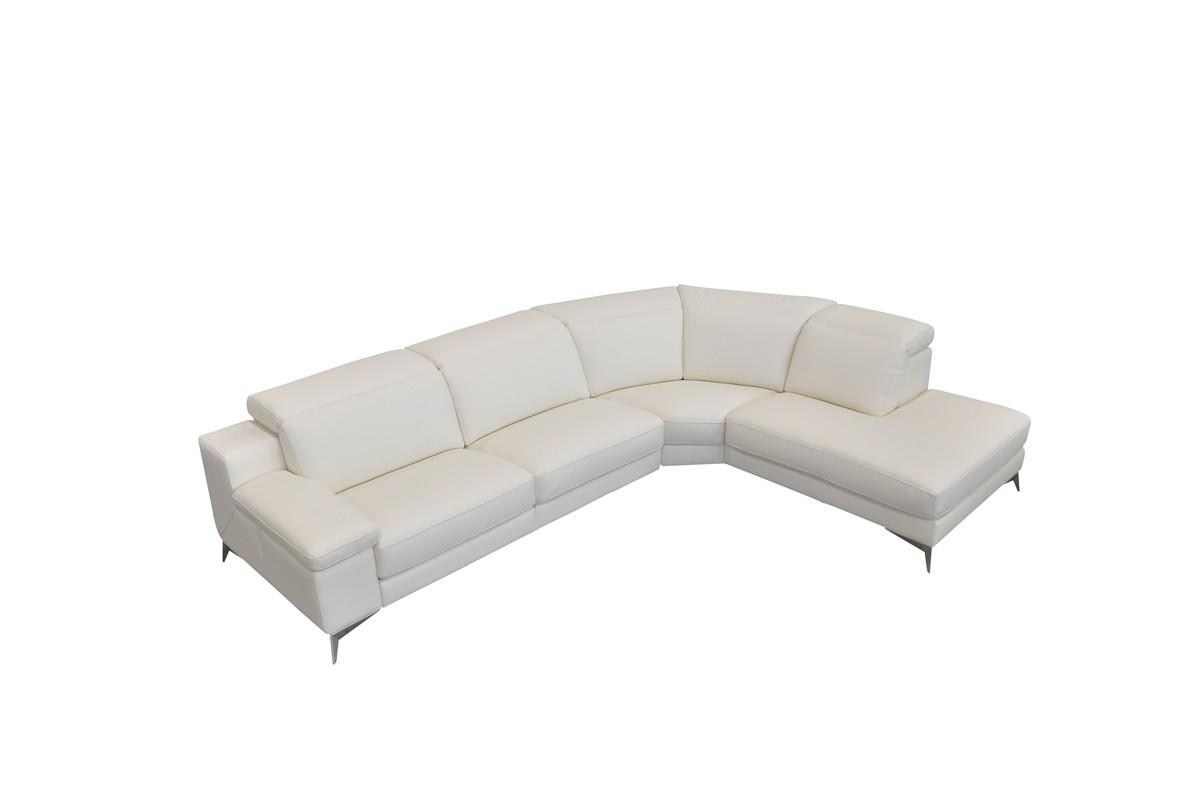 

    
VGNTHYPNOSE-WHT-Sectional-R VIG Estro Salotti Hypnose Italian White Leather Sectional Sofa Recliner SP ORDER
