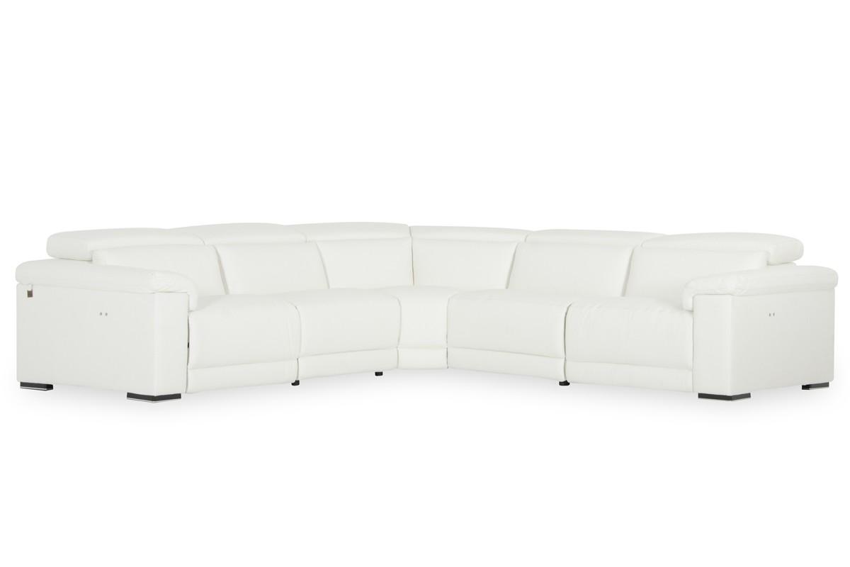 

                    
VIG Furniture Estro Salotti Palinuro Reclining Sectional White Italian Leather Purchase 
