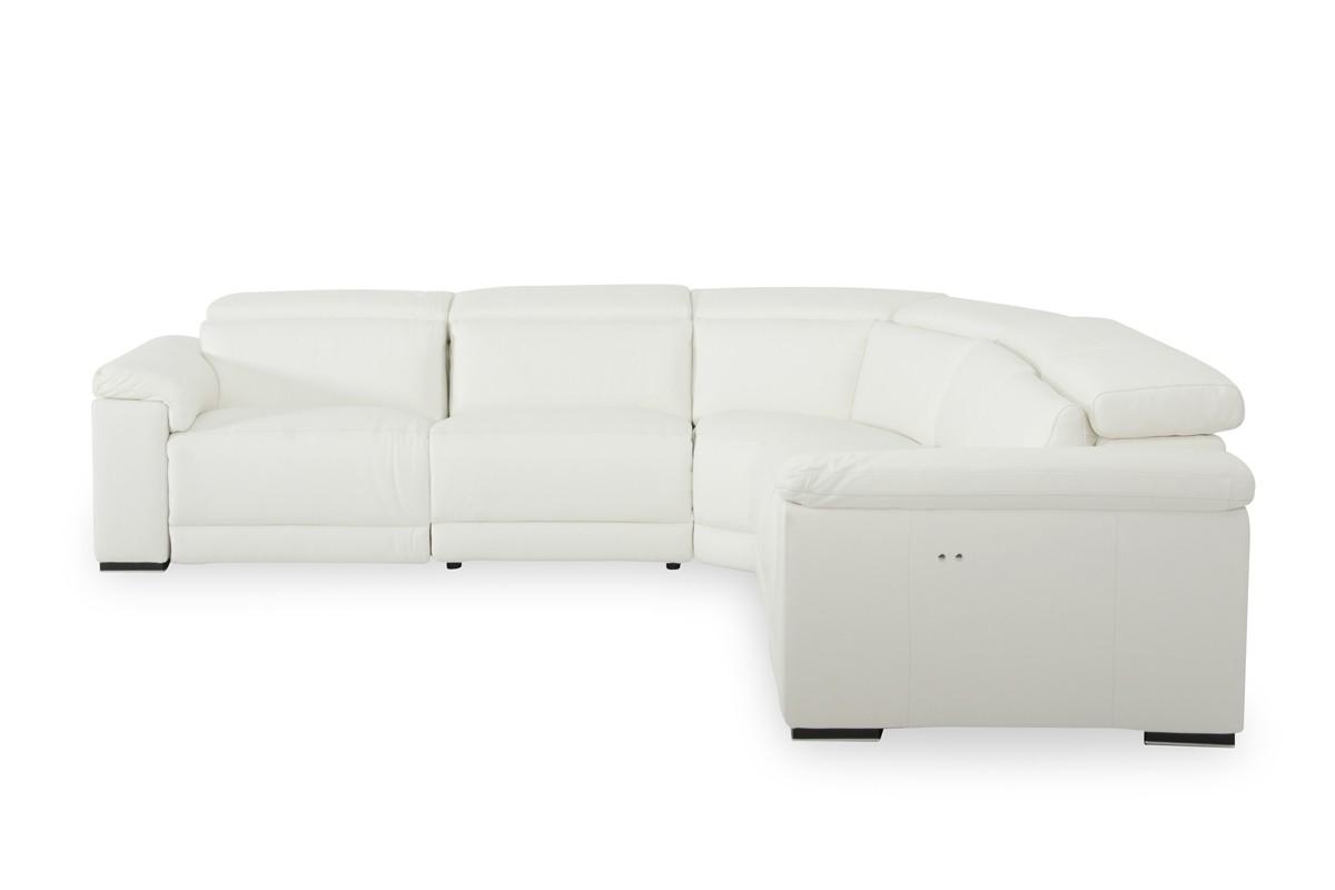 

                    
Buy White Genuine Leather Sectional Sofa w/Recliners VIG Estro Salotti Palinuro
