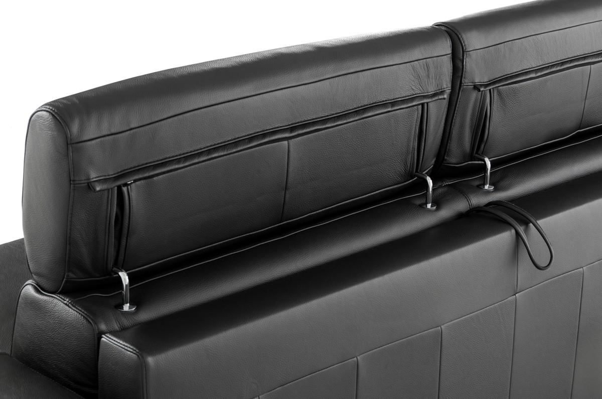 

                    
VIG Furniture VGNTSACHA-BLK Sectional Sofa Bed Black Italian Leather Purchase 
