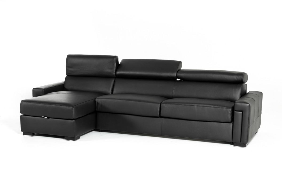 

    
VGNTSACHA-BLK VIG Furniture Sectional Sofa Bed
