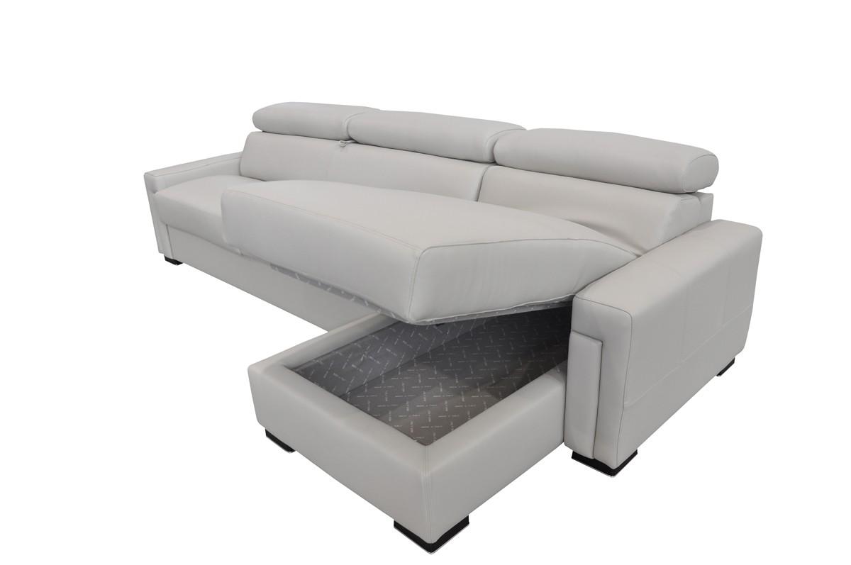 

    
VIG Furniture Estro Salotti Sacha Sectional Sofa Bed Light Gray VGNTSACHA-E3018
