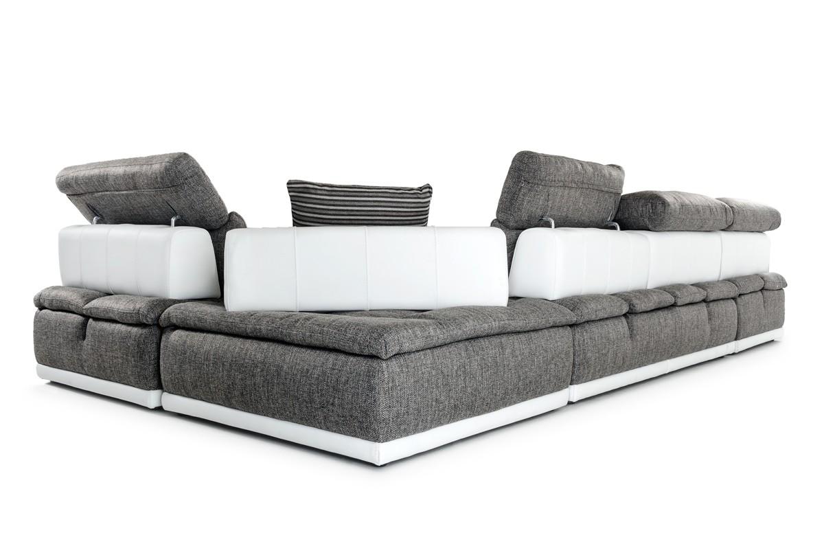 

    
VIG Furniture David Ferarri Panorama Sectional Sofa Set Gray VGFTPANORAMA-GRYWHT-2
