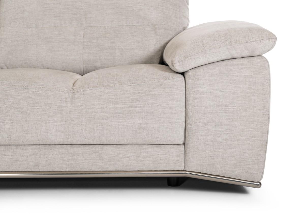 

        
VIG Furniture Divani Casa Antioch Sectional Corner Sofa Grey Fabric 00840729139939
