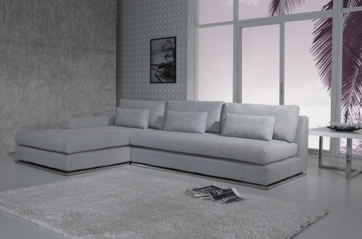 

    
Modern Fabric Sectional Sofa Left Facing Chaise VIG Divani Casa Ashfield
