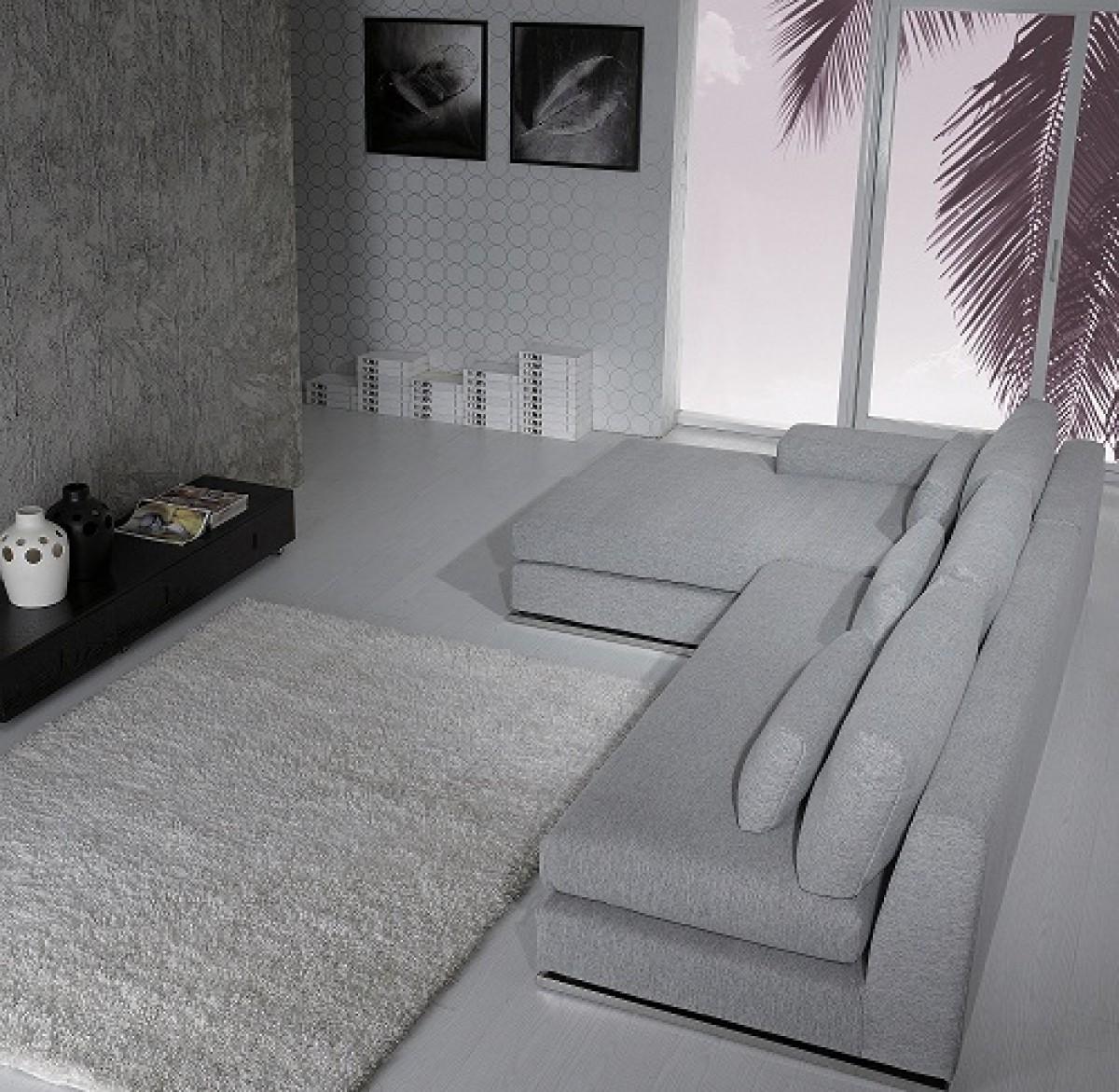 

        
VIG Furniture Divani Casa Ashfield Sectional Sofa Gray Fabric 00840729102872
