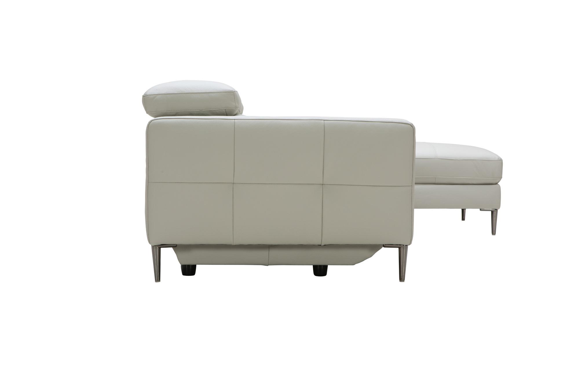 

    
VIG Furniture Divani Casa Booth Sectional Sofa Gray VGKK5237-LTGRY-RHC
