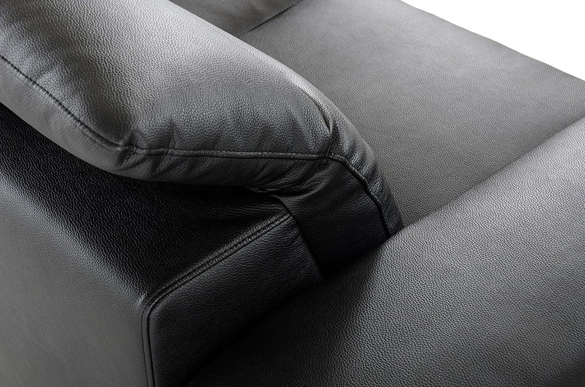 

        
VIG Furniture Divani Casa Carnation Sectional Sofa Black Eco-Leather 00840729111027
