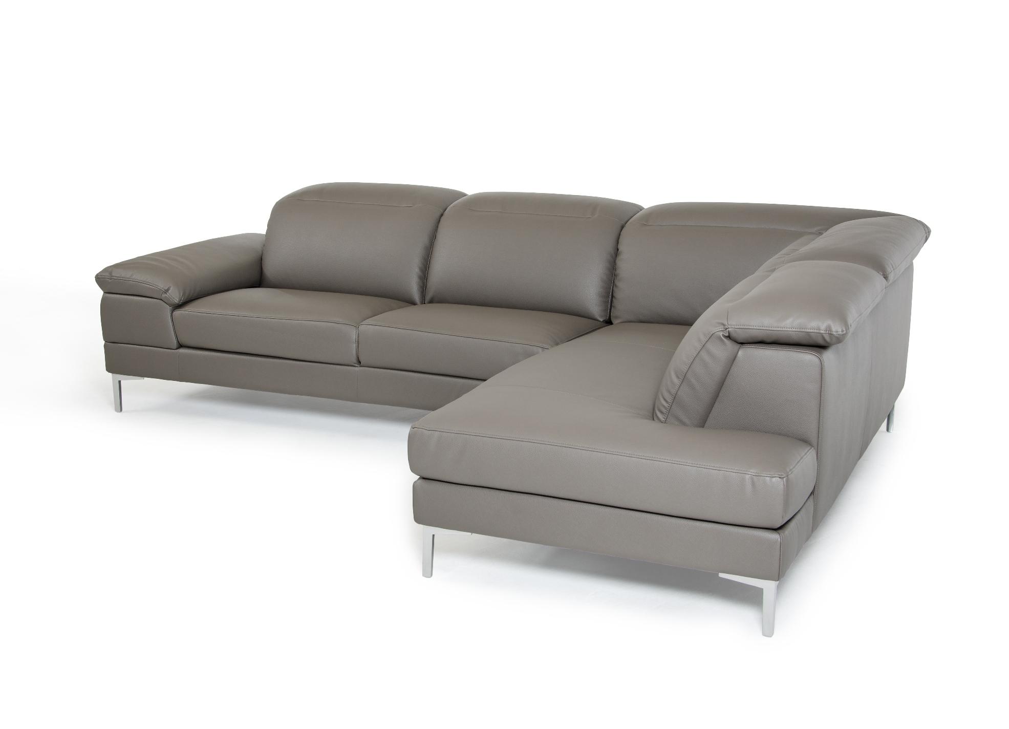 

    
Grey Eco-Leather Sectional Sofa VIG Divani Casa Carnation Modern Contemporary
