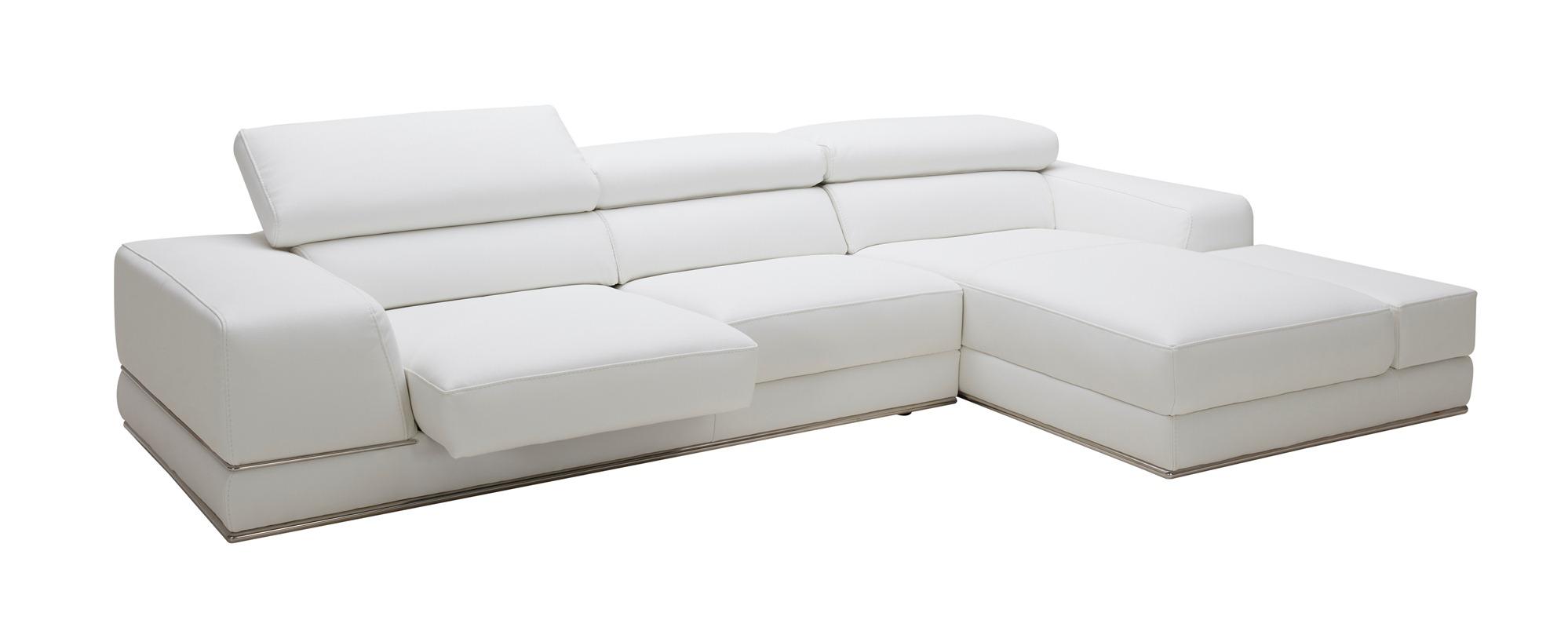 

    
VIG Furniture Divani Casa Chrysanthemum Mini Sectional Sofa White VGKK1576-MINI-ECO-WHT
