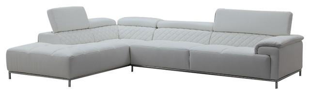 

        
VIG Furniture Divani Casa Citadel Sectional Sofa White Eco-Leather 00840729140188
