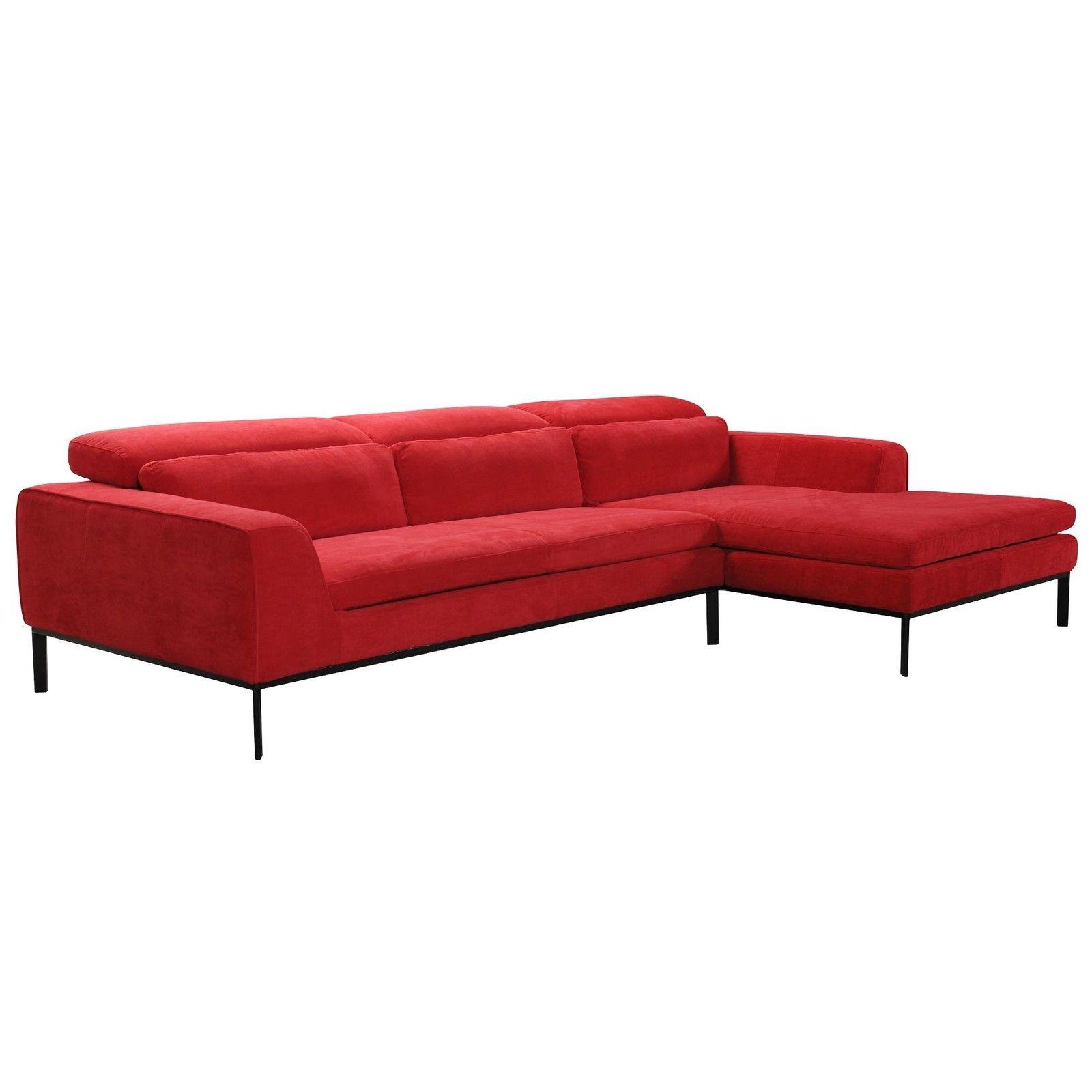 

    
VIG Furniture Divani Casa Clayton Sectional Sofa Red VGVITB31240-RED

