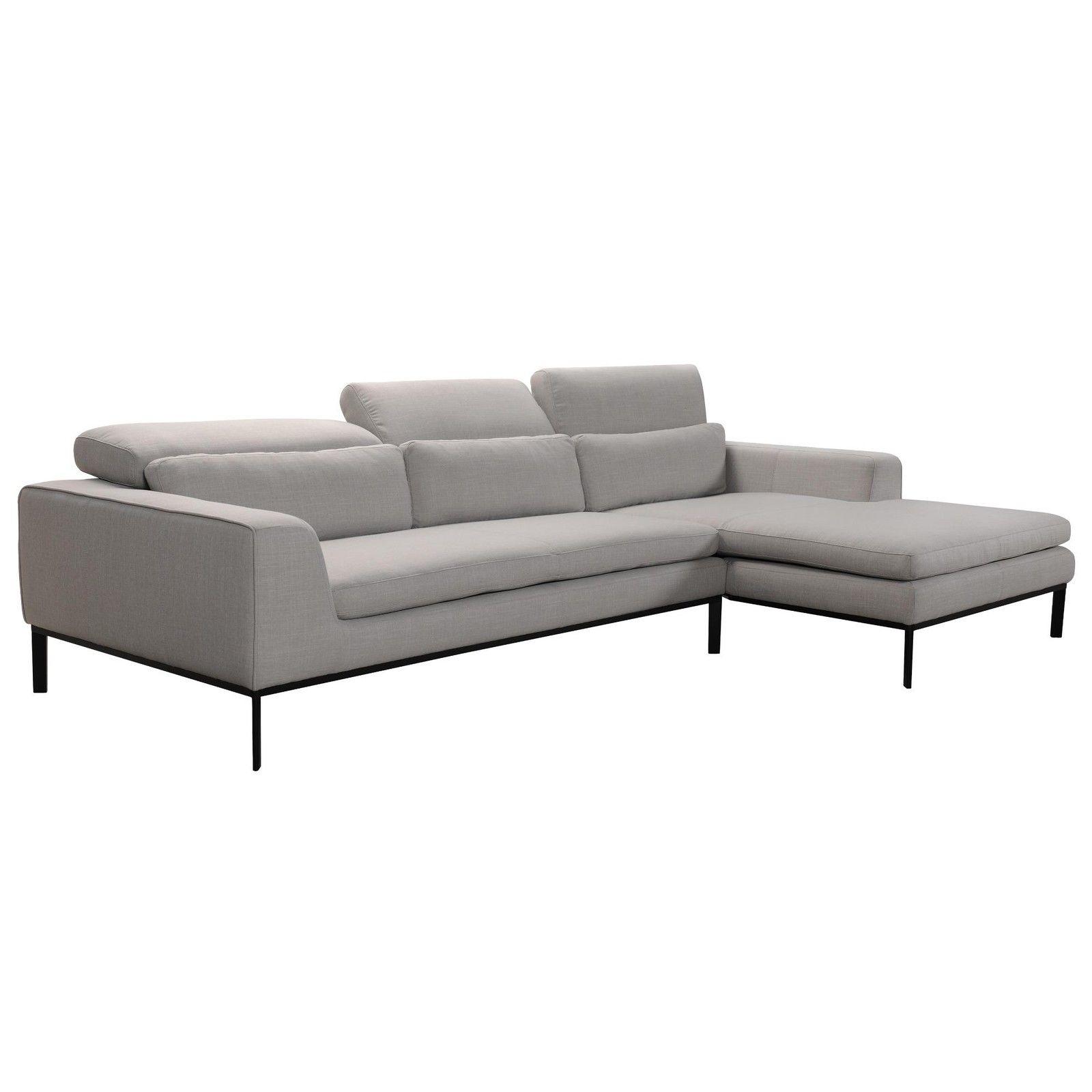 

    
Modern Taupe Fabric Sectional Sofa Right Facing Chaise VIG Divani Casa Clayton
