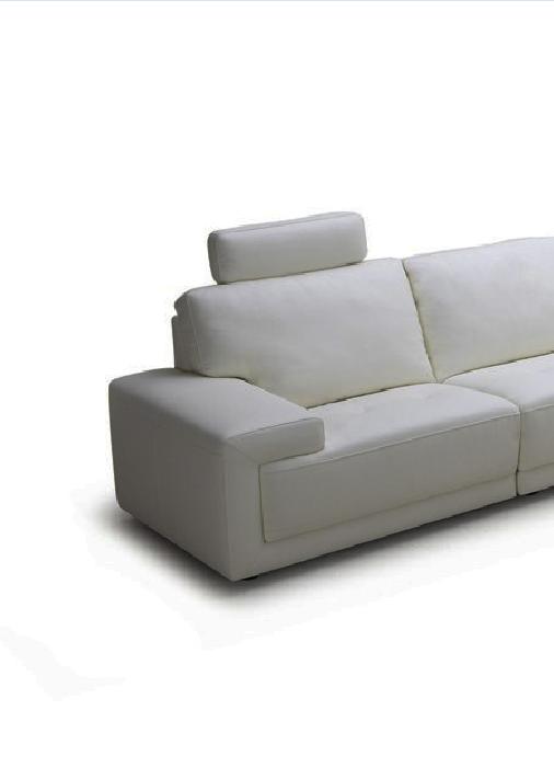 

        
VIG Furniture Divani Casa Cypress Sectional Corner Sofa White Eco-Leather 00840729110969
