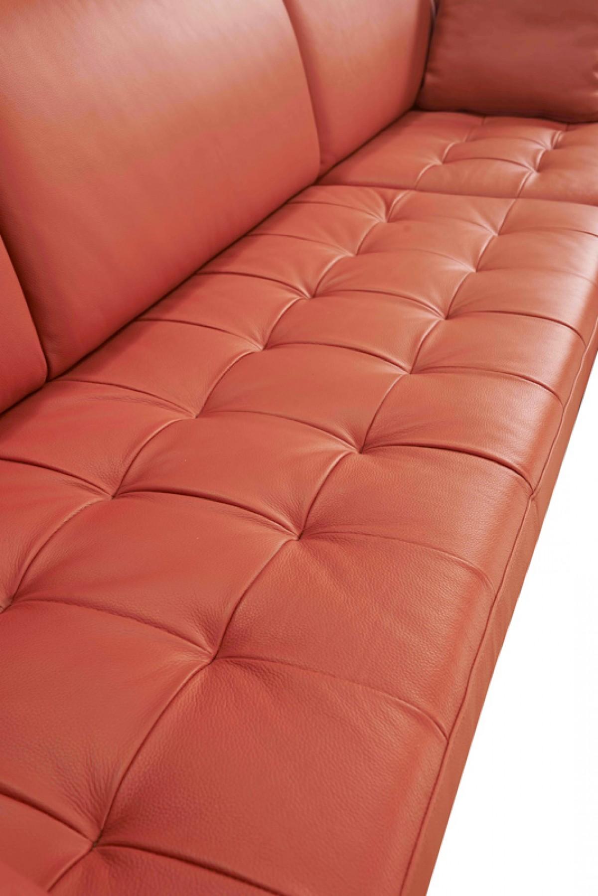 

        
VIG Furniture Divani Casa Katie Sectional Sofa Orange Italian Leather 00840729142625
