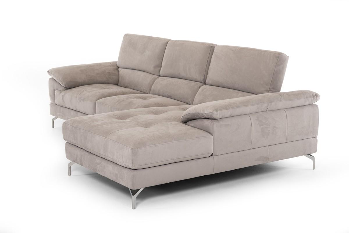 

    
VIG Furniture Divani Casa Marion Sectional Sofa Gray VGKKKT006-GRY

