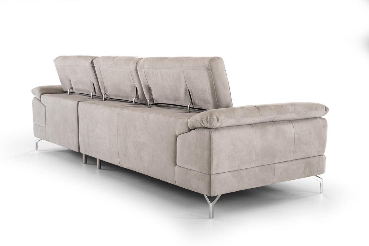 

        
VIG Furniture Divani Casa Marion Sectional Sofa Gray Fabric 00840729143493
