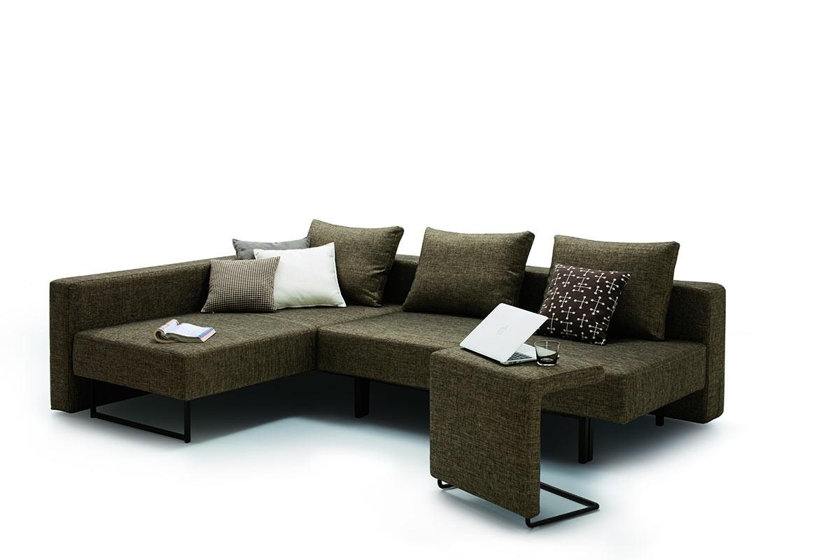 

        
VIG Furniture Divani Casa Olympic Sofa with Chaise Brown Fabric 00840729126465
