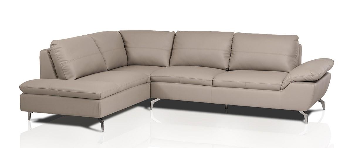 

    
VIG Furniture Divani Casa Peony Sectional Sofa Gray VGKK1831-LTGRY
