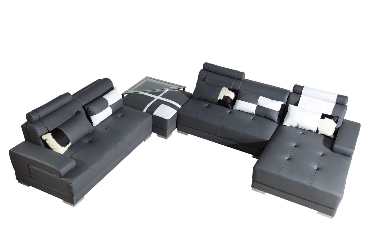 

    
VGEV-SP-5005GR Set -4-RHC VIG Furniture Sectional Sofa Set
