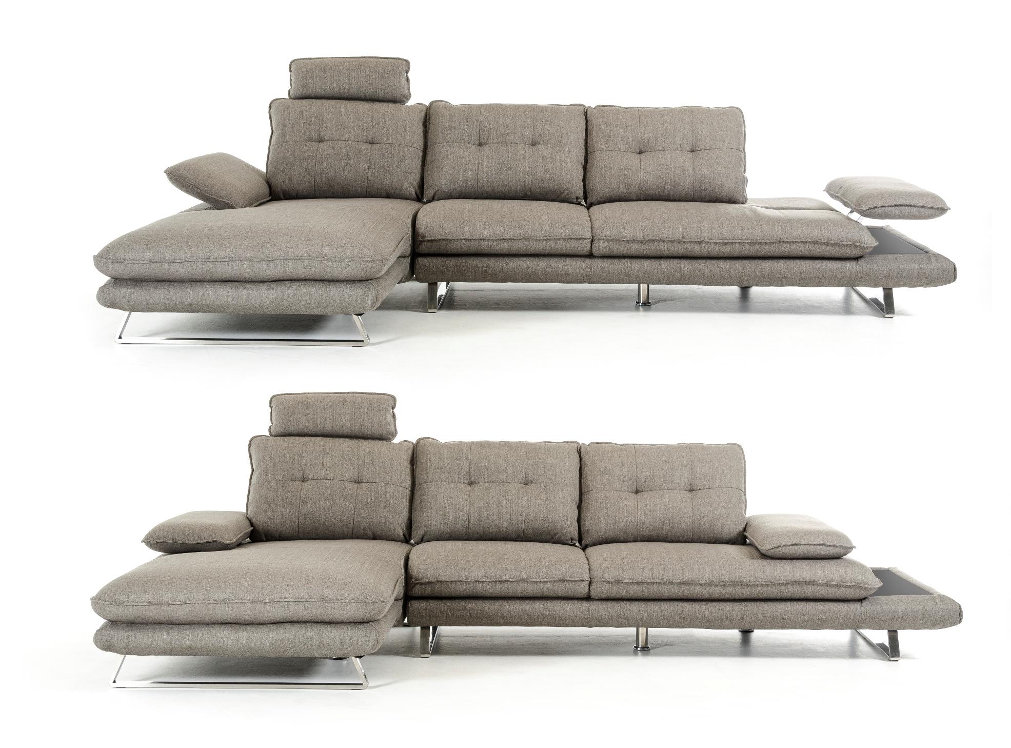 

    
VGMB1508-GRY VIG Furniture Sectional Sofa
