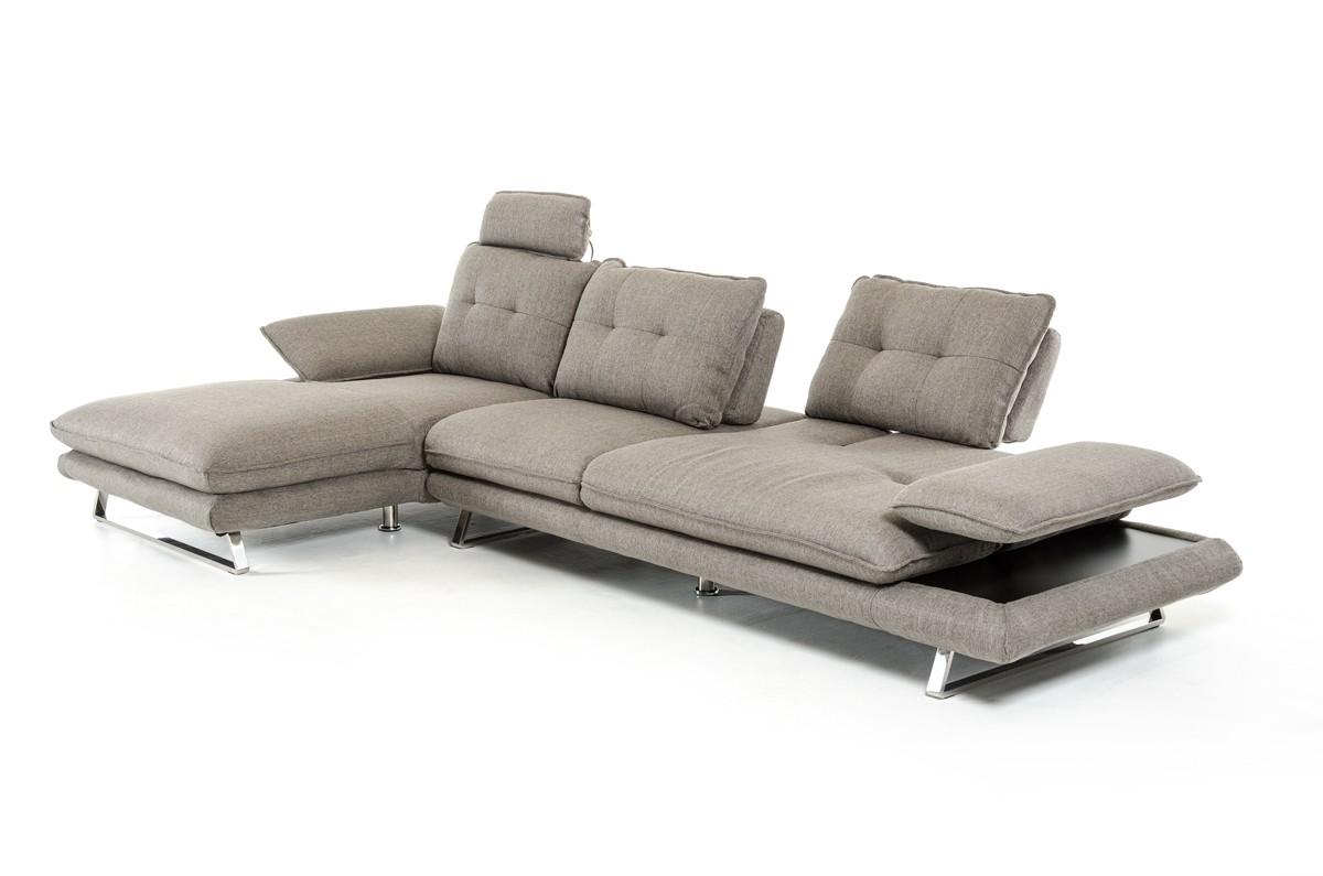

    
VIG Furniture Divani Casa Porter Sectional Sofa Gray VGMB1508-GRY
