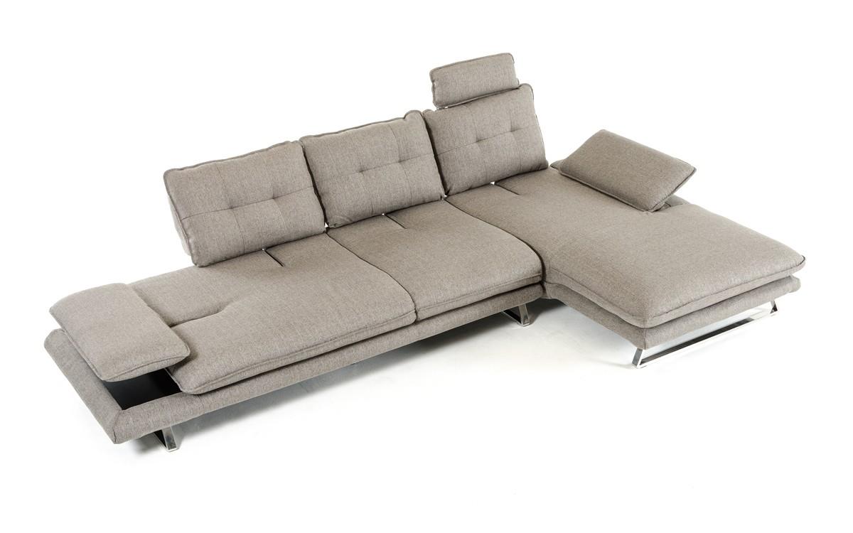 

    
VGMB1508-GRY-RAF VIG Furniture Sectional Sofa

