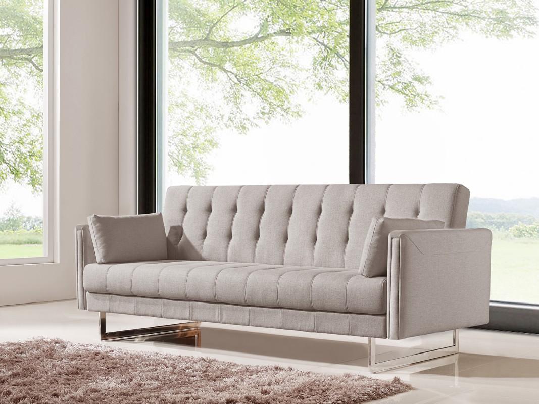 

    
VIG Furniture Divani Casa Tejon Sofa bed Beige VGMB-1600B-BGE
