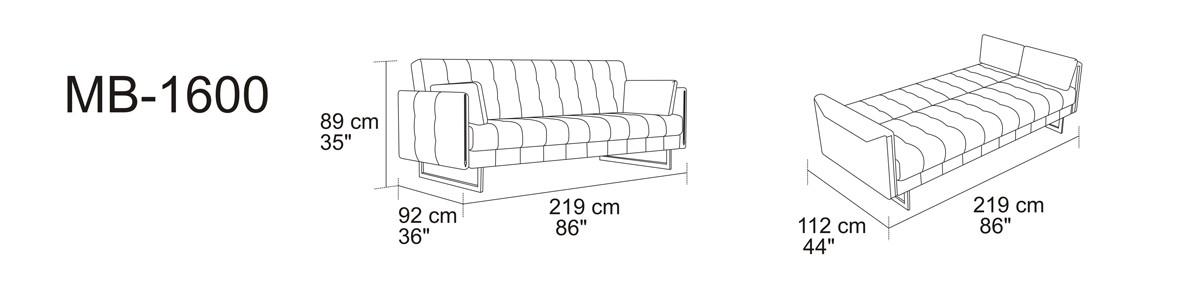 

                    
VIG Furniture Divani Casa Tejon Sofa bed Beige Fabric Purchase 
