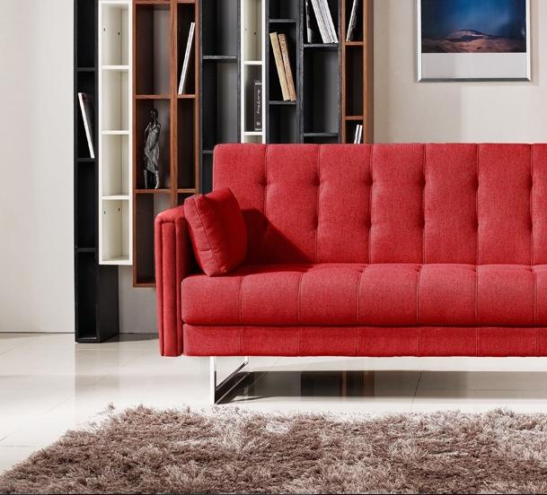 

                    
VIG Furniture Divani Casa Tejon Sofa bed Red Fabric Purchase 
