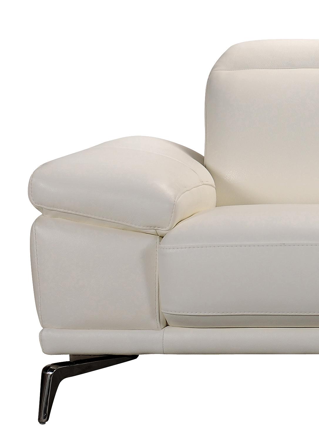 

    
VGVITB31150-WHT White Full Leather Sectional Sofa Right Chaise VIG Divani Casa Tundra Modern
