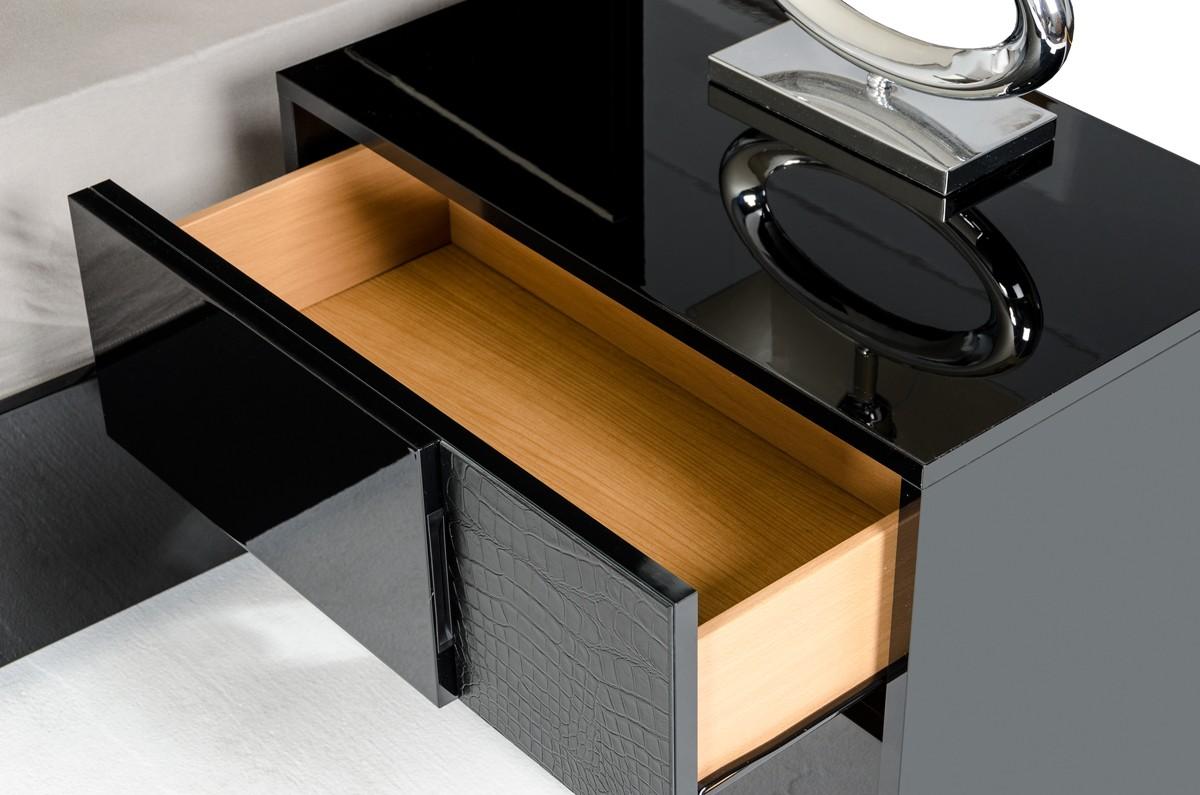 

                    
VIG Furniture Modrest Ancona Platform Bedroom Set Black Veneer Purchase 
