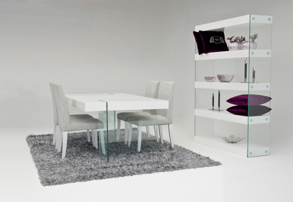 

        
VIG Furniture Modrest Aura Dining Table White  00840729102445
