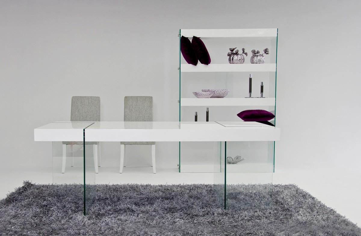 

    
VIG Modrest Aura White Floating Rectangular Dining Table Modern Contemporary
