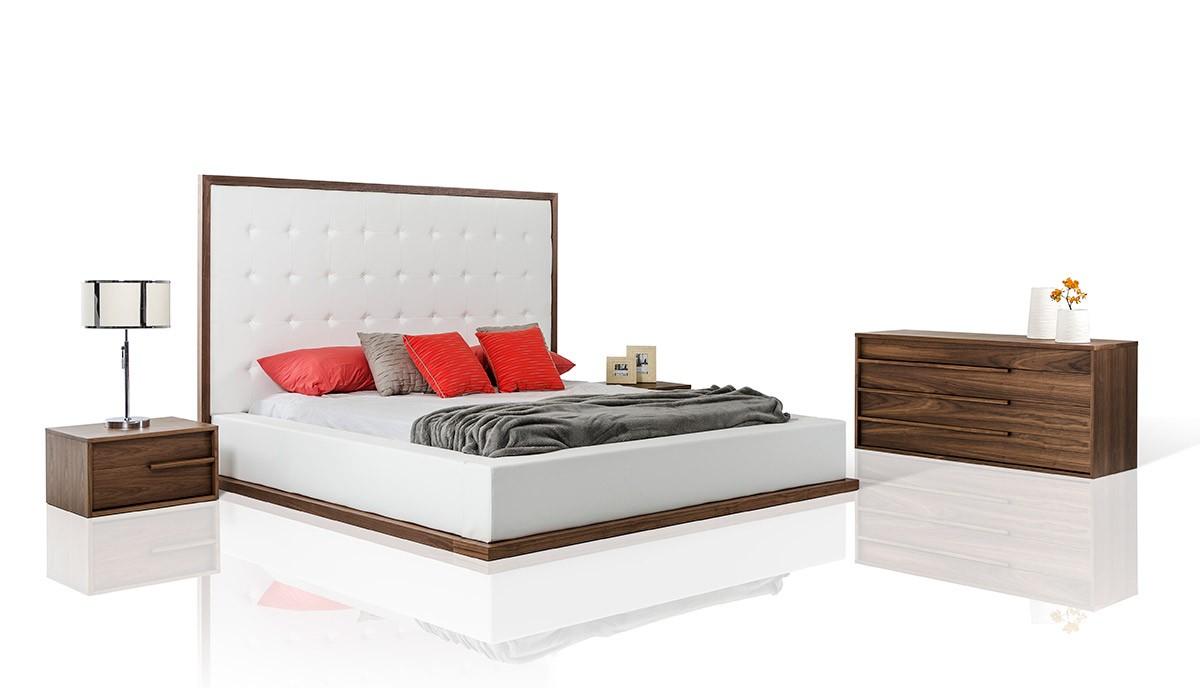 

    
VGBBMD317-SET-Q-4 VIG Modrest Beth Walnut White Leatherette Queen Bedroom Set 4Pcs Modern

