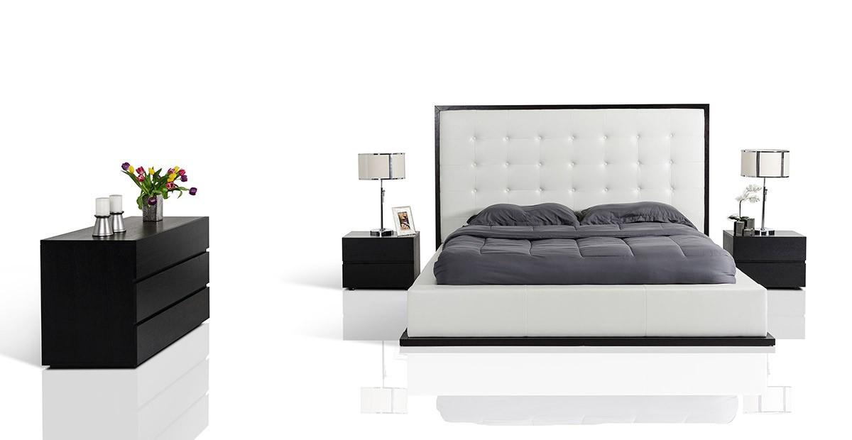 

    
VIG Furniture Modrest Beth Platform Bed White/Wenge VGBBBETH-CK
