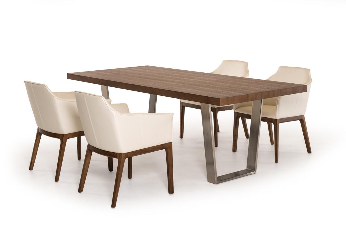 

    
VIG Furniture Modrest Byron Dining Table Set Taupe/Walnut VGCS-BYRON-SET-7
