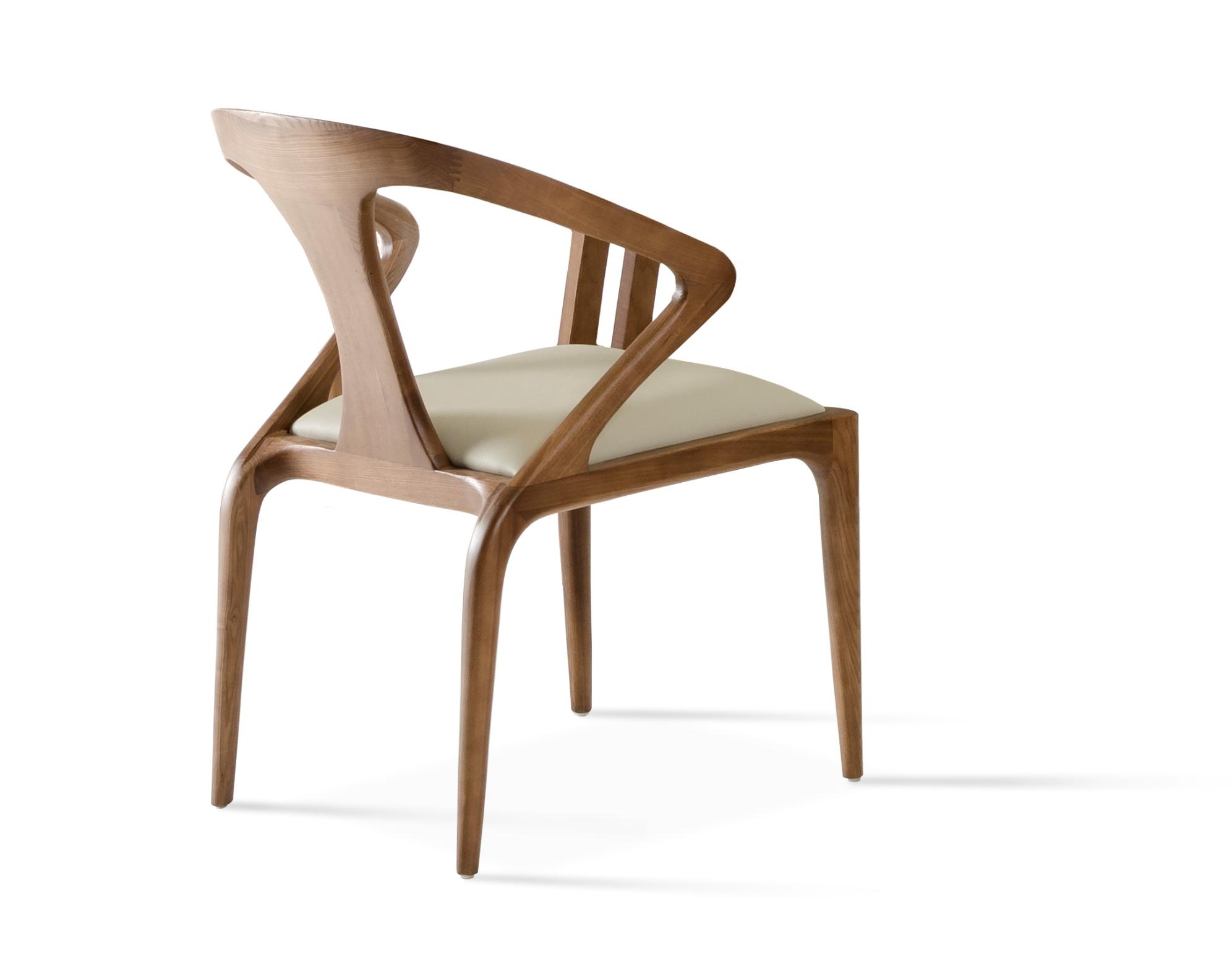 

    
Cream Leatherette & Walnut Dining Chair Set 2Pcs by VIG Modrest Campbell
