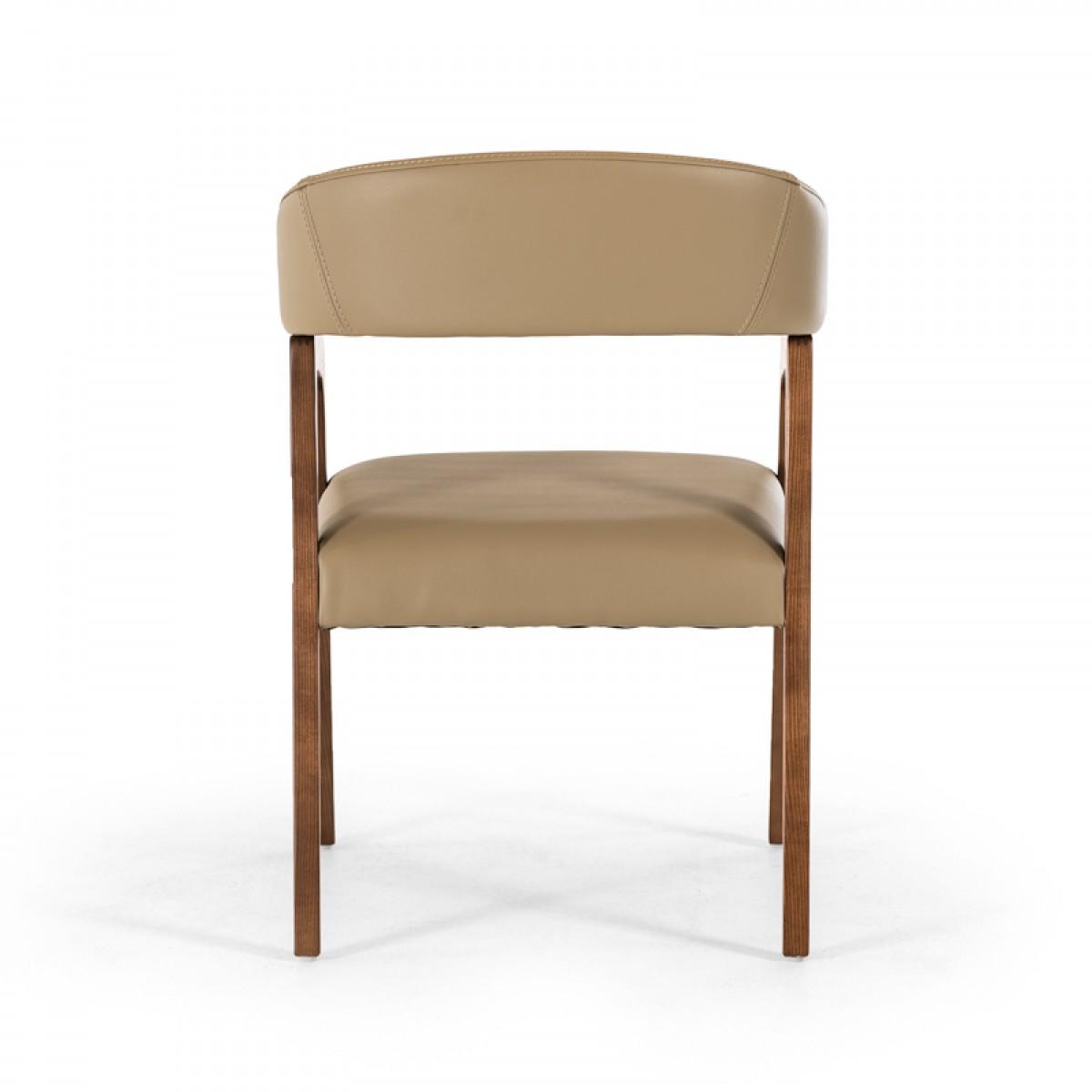 

    
VIG Furniture Modrest Clive Dining Arm Chair Walnut/Taupe VGCSCH-1560
