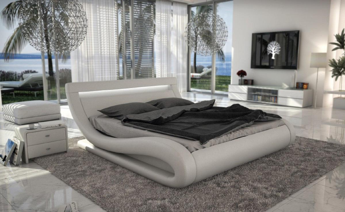 

    
VIG Furniture Modrest Corsica Platform Bed White VGINCORSICA-EK
