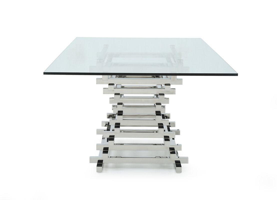 

    
VIG Furniture Crawford Dining Table Silver VGVCT8909-L
